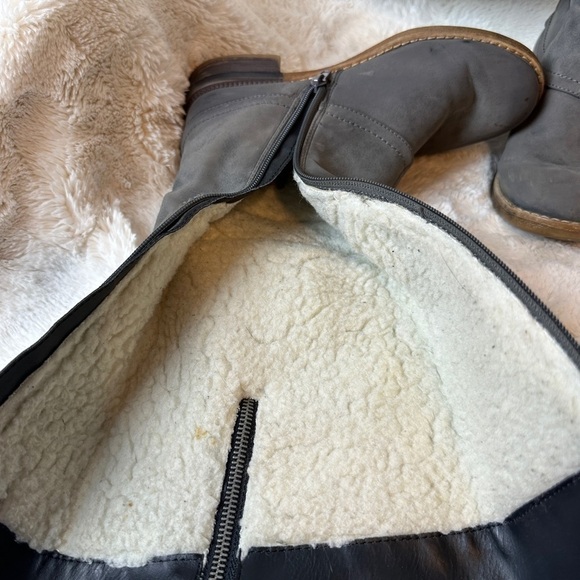 Rieker Fabrizia 52 Smoke Women's Size 37 US 6 Grey Tall H2O-Res Wool Boot - Picture 7 of 8